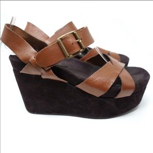Jeffrey Campbell Wedge Heel Sandal size 7